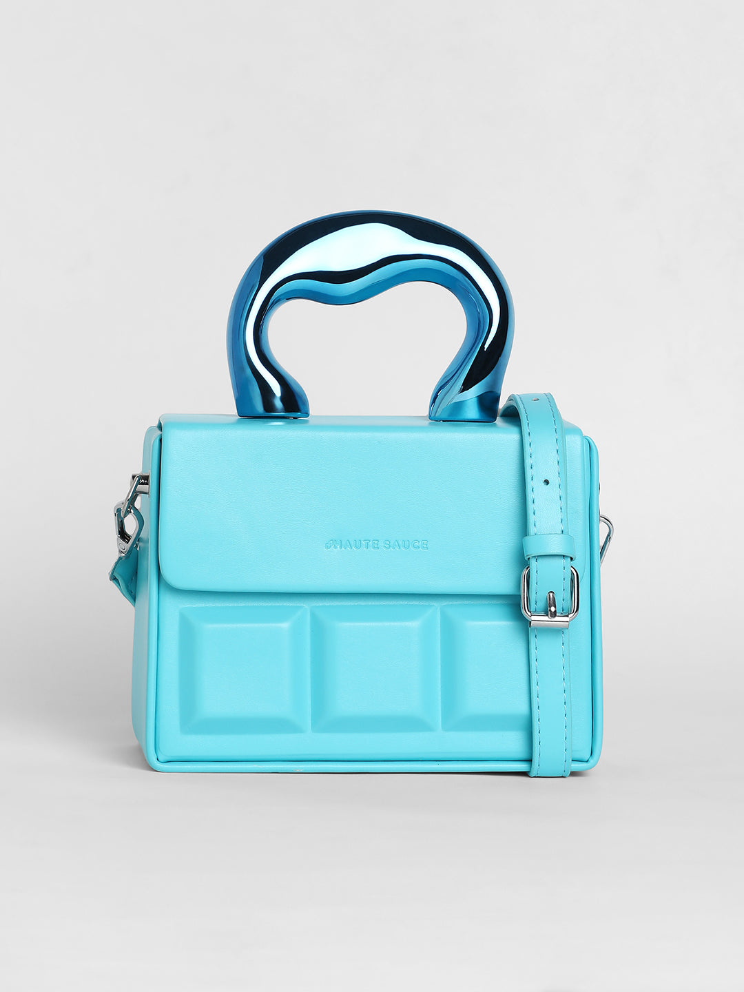The Caldera Boxed Hand Bag - Sky Blue