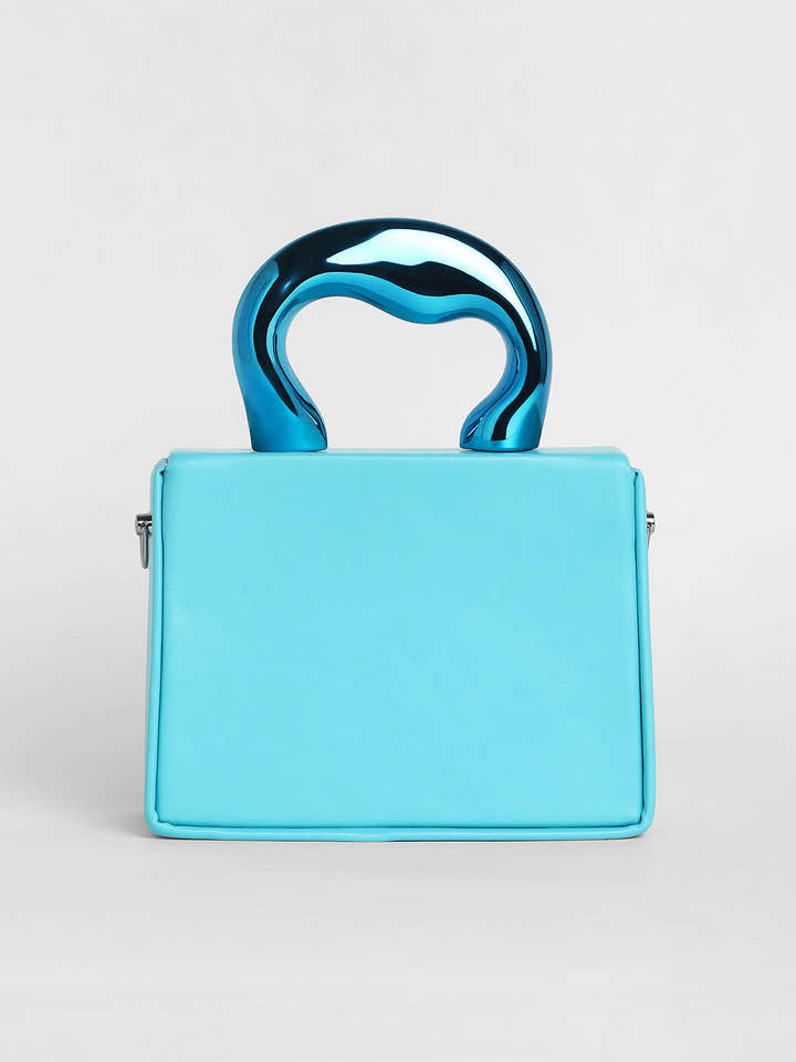The Caldera Boxed Hand Bag - Sky Blue