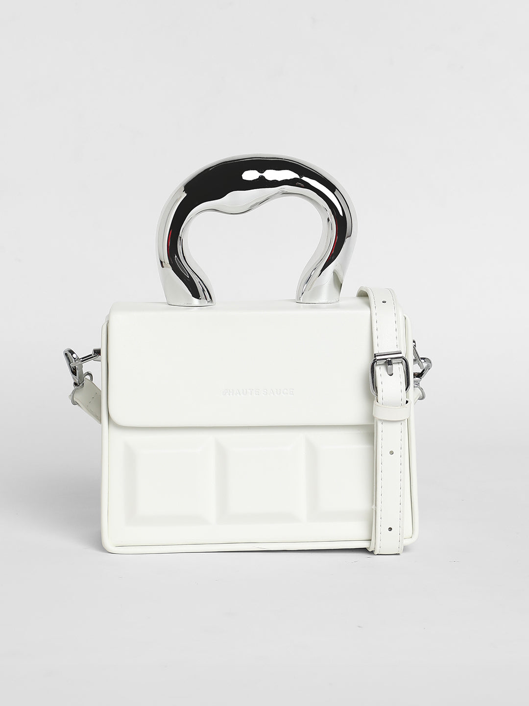 The Caldera Boxed Hand Bag - Cream White