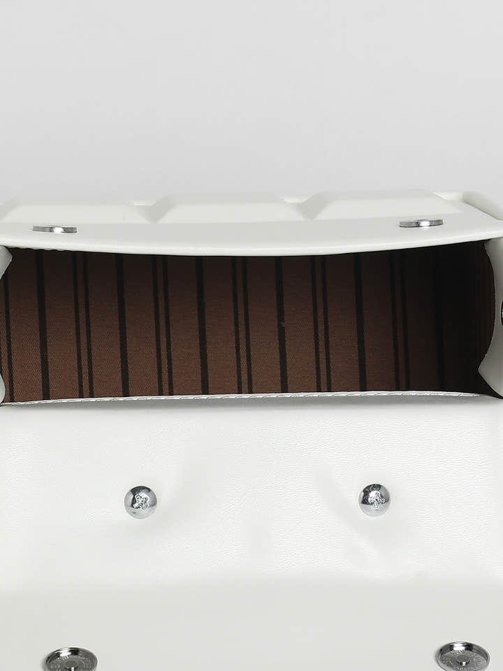 The Caldera Boxed Hand Bag - Cream White