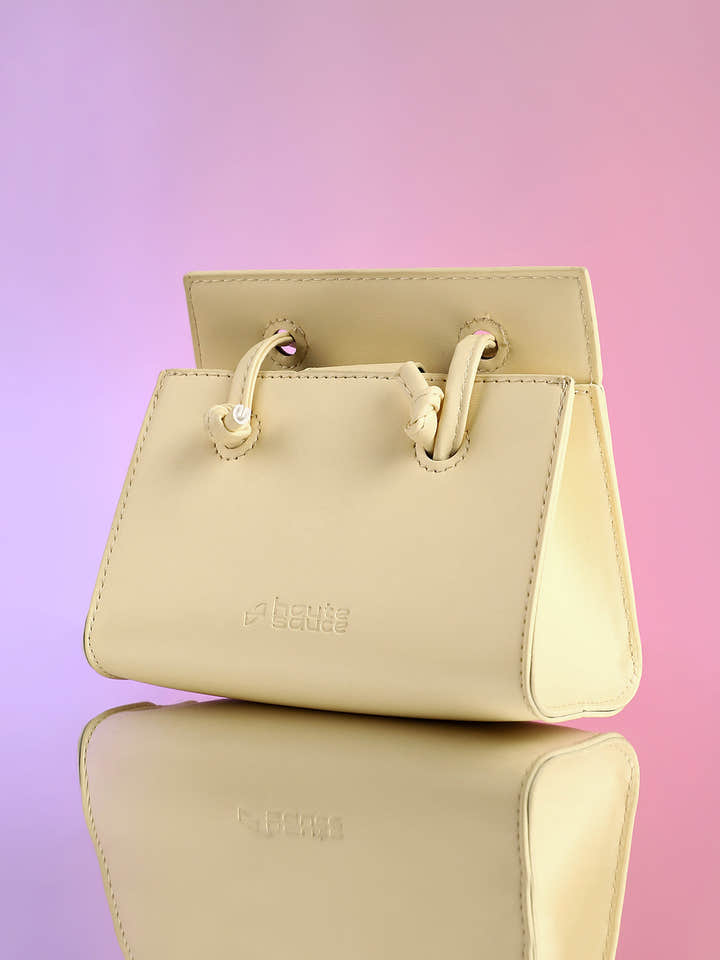 The Mini Piaga Sling Bag - Butter Yellow