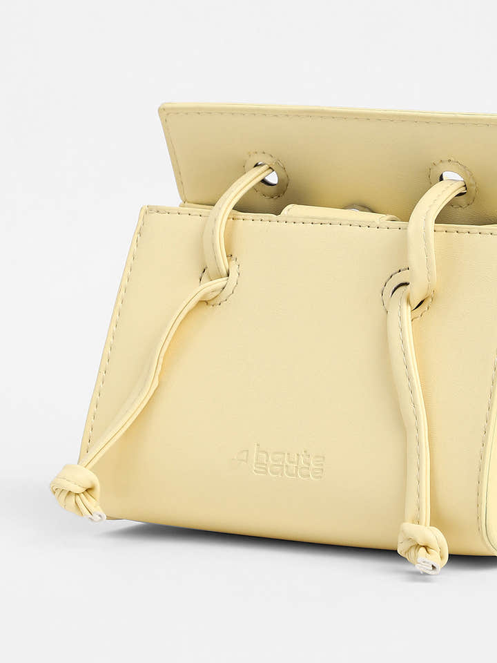 The Mini Piaga Sling Bag - Butter Yellow