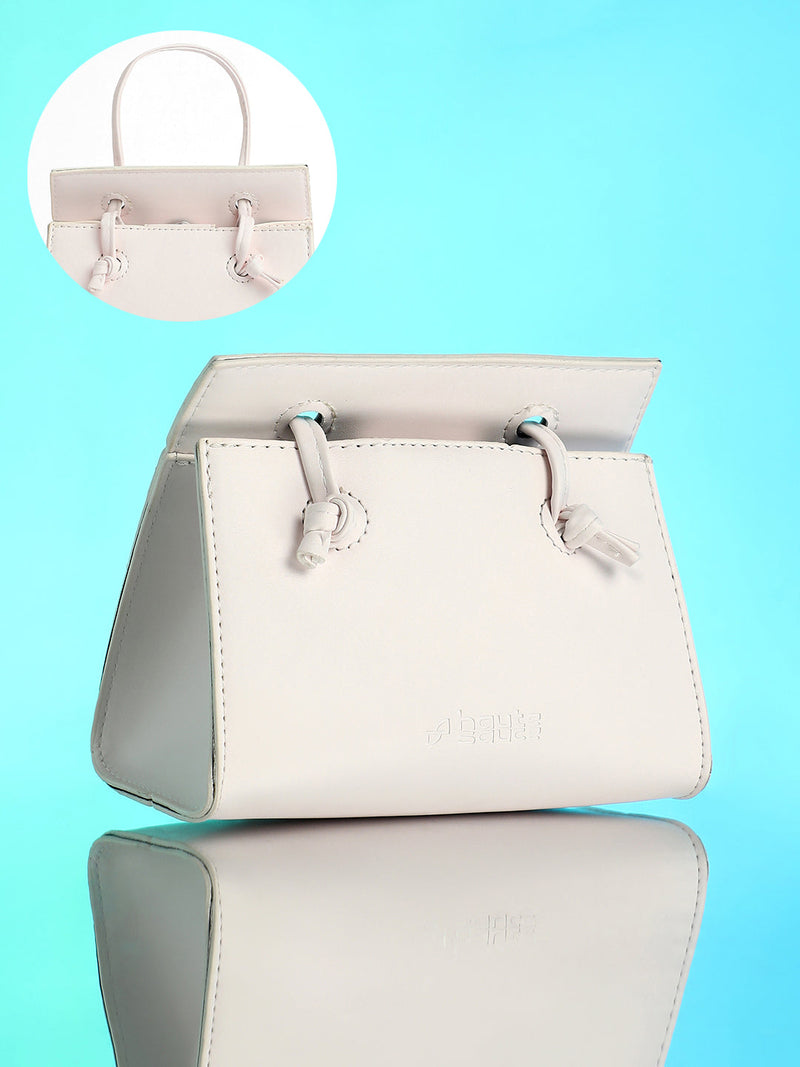 The Mini Piaga Sling Bag - Daisy White