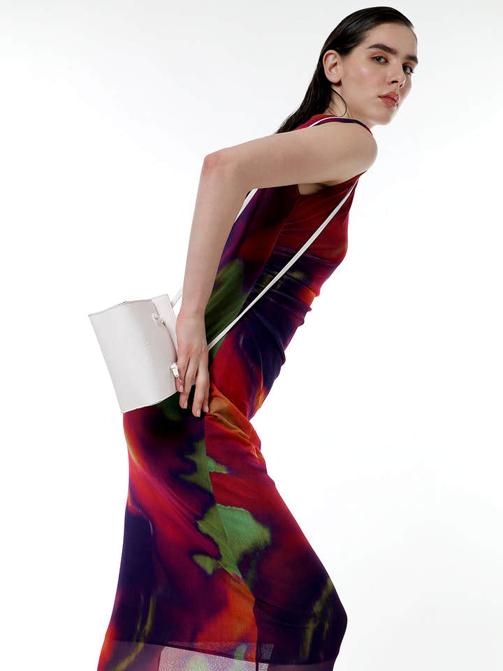 The Mini Piaga Sling Bag - Daisy White