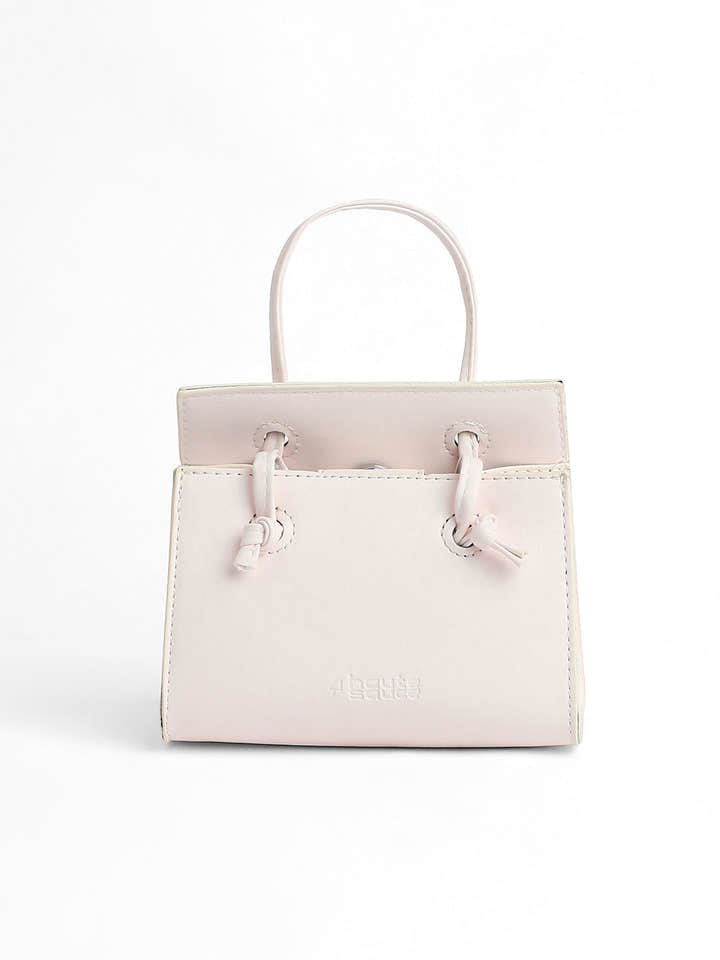 The Mini Piaga Sling Bag - Daisy White