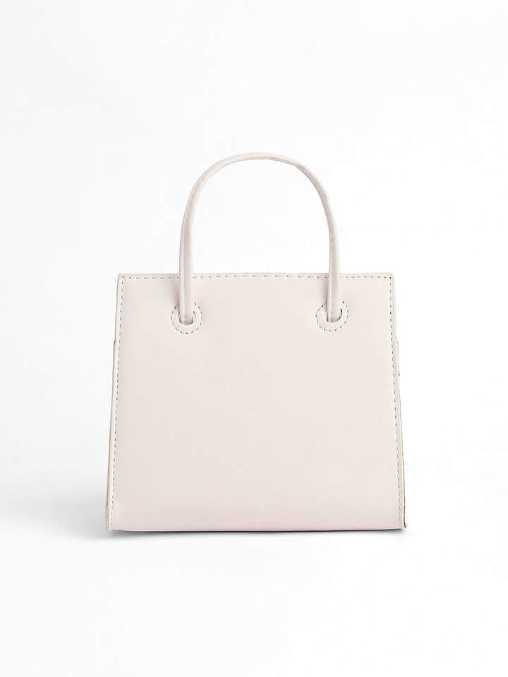 The Mini Piaga Sling Bag - Daisy White
