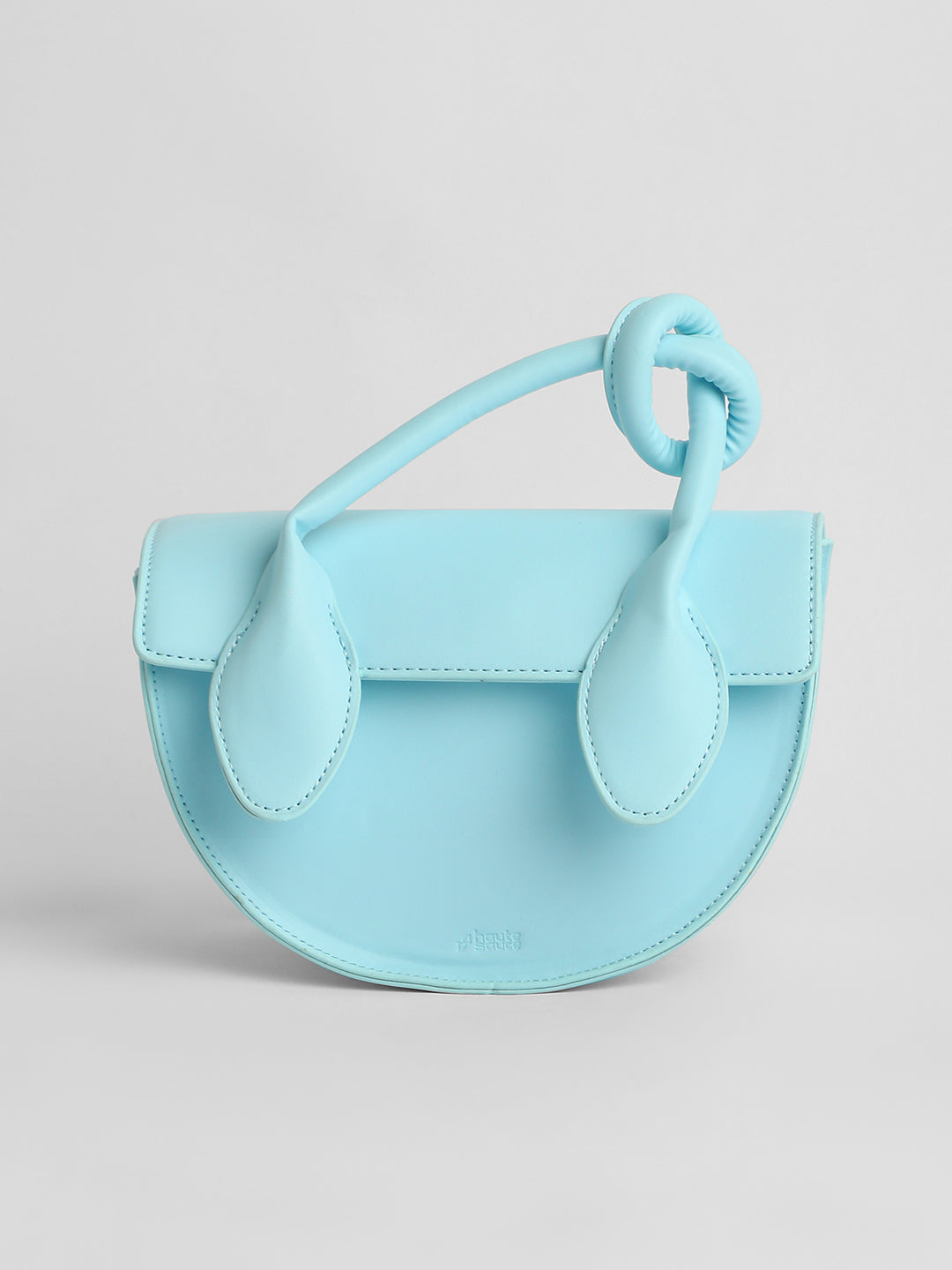 The Hanging Knot Hand Bag - Powder Blue