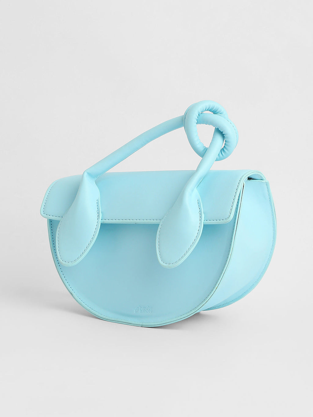 The Hanging Knot Hand Bag - Powder Blue