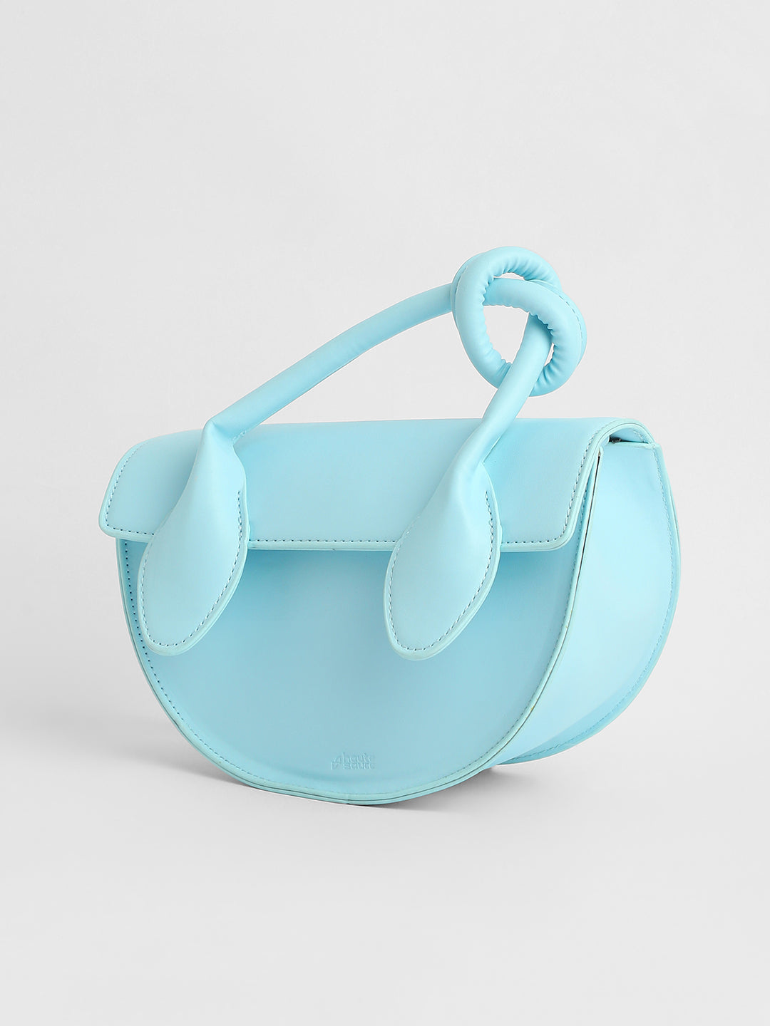 The Hanging Knot Hand Bag - Powder Blue