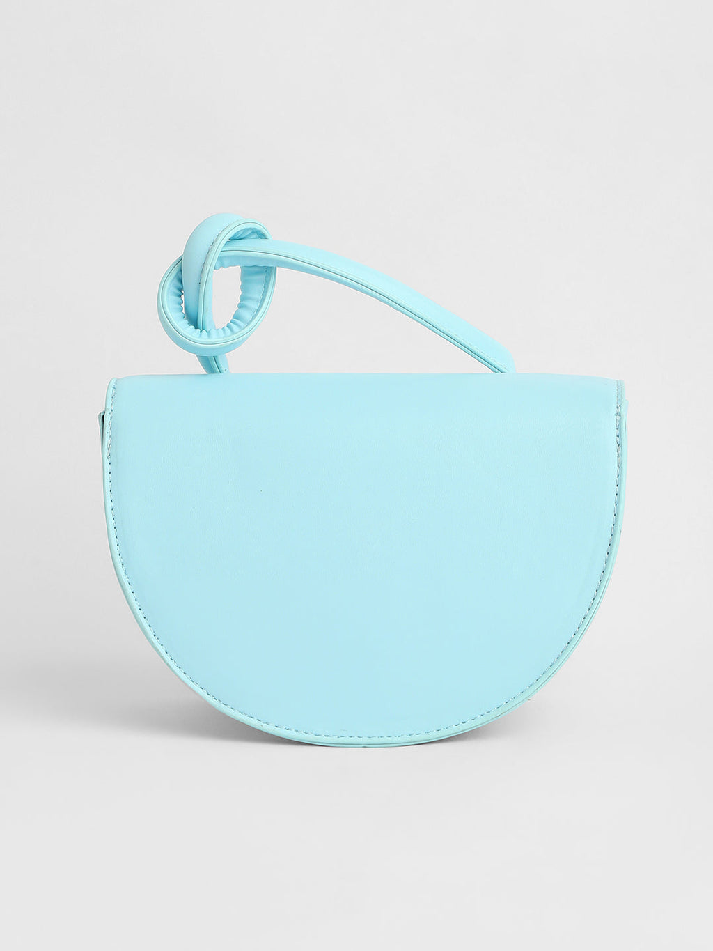 The Hanging Knot Hand Bag - Powder Blue