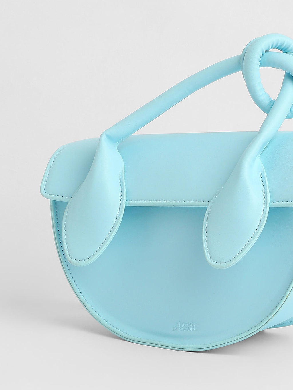 The Hanging Knot Hand Bag - Powder Blue