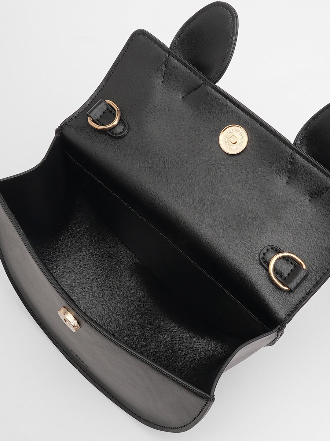 The Hanging Knot Hand Bag - Onyx Black