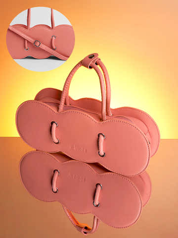 The Nuage Shoulder Bag - Blush Pink