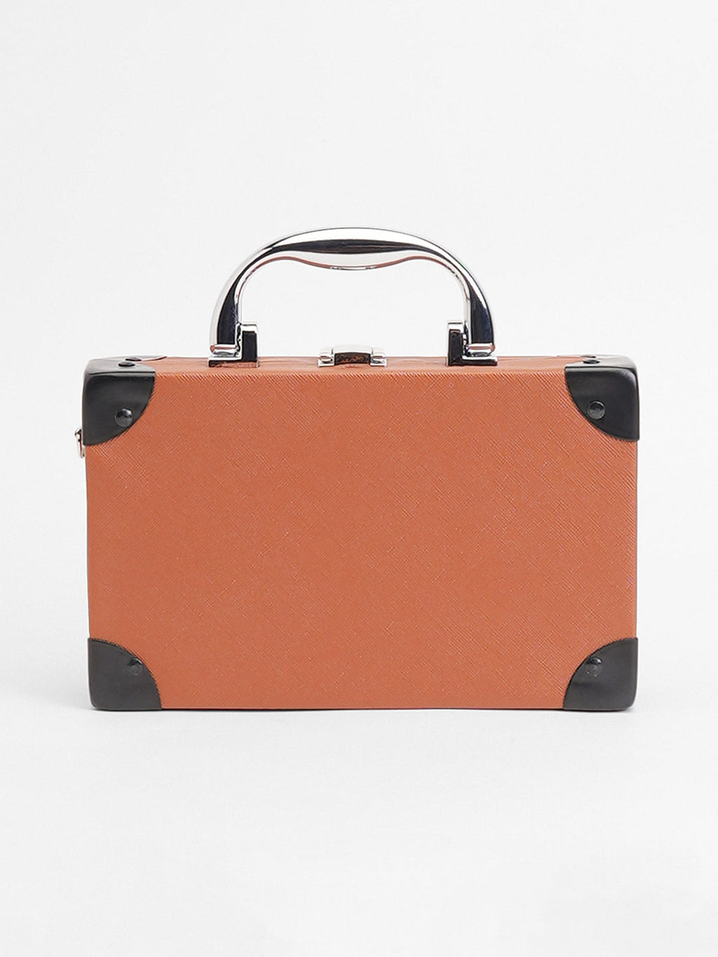 The Stereo Clutch Bag - Chocolate Brown