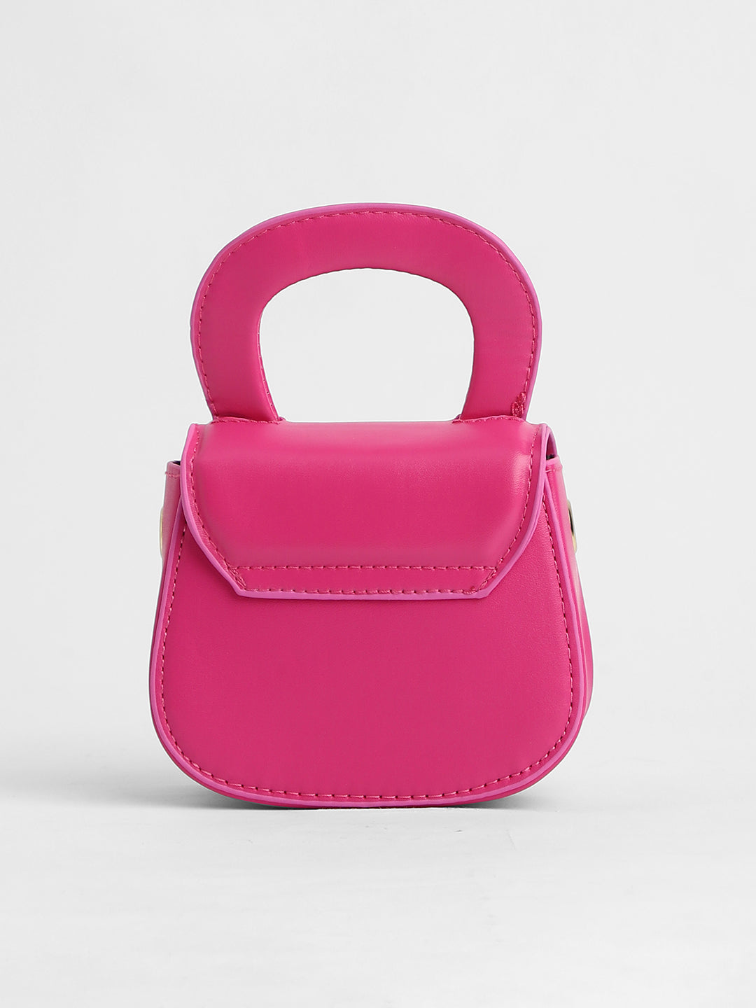 The Micro Pillow Heart Sling Bag - Barbie Pink