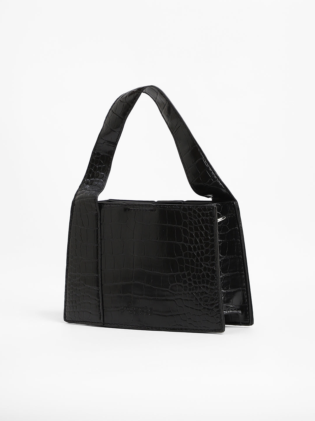 The Frivola Scale Hand Bag - Onyx Black