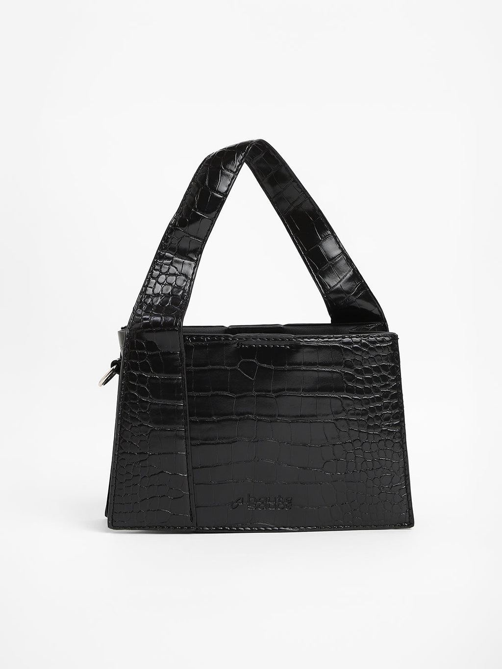 The Frivola Scale Hand Bag - Onyx Black