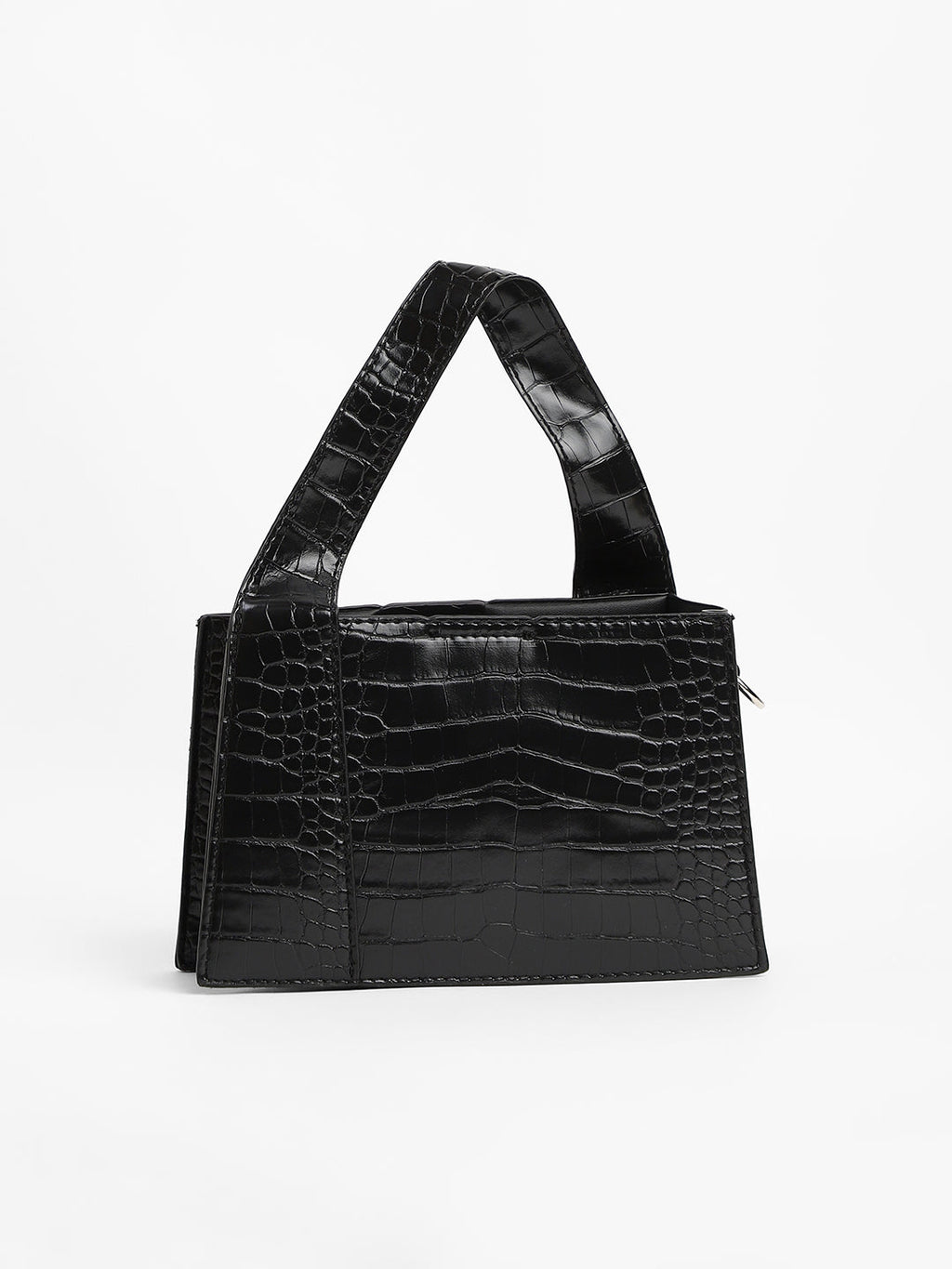 The Frivola Scale Hand Bag - Onyx Black