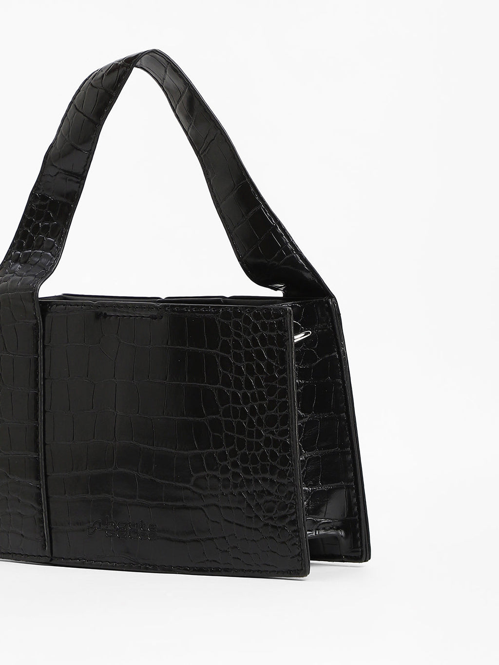 The Frivola Scale Hand Bag - Onyx Black