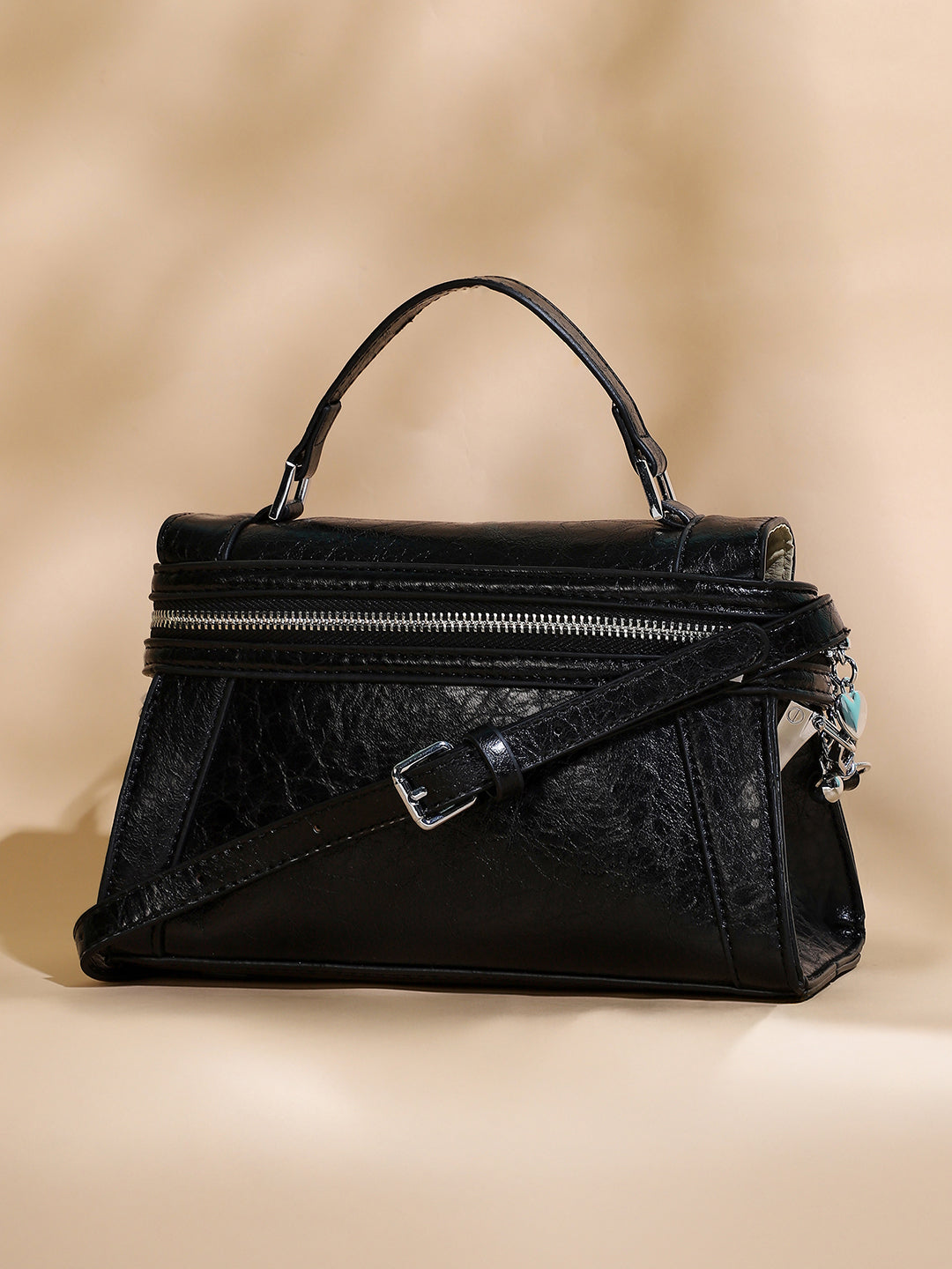 The Epistola Hand Bag - Onyx Black