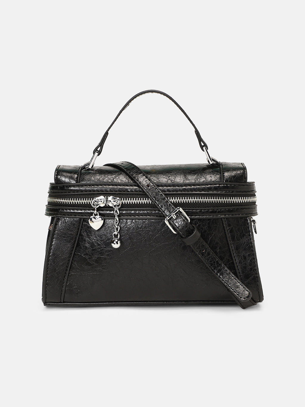The Epistola Hand Bag - Onyx Black