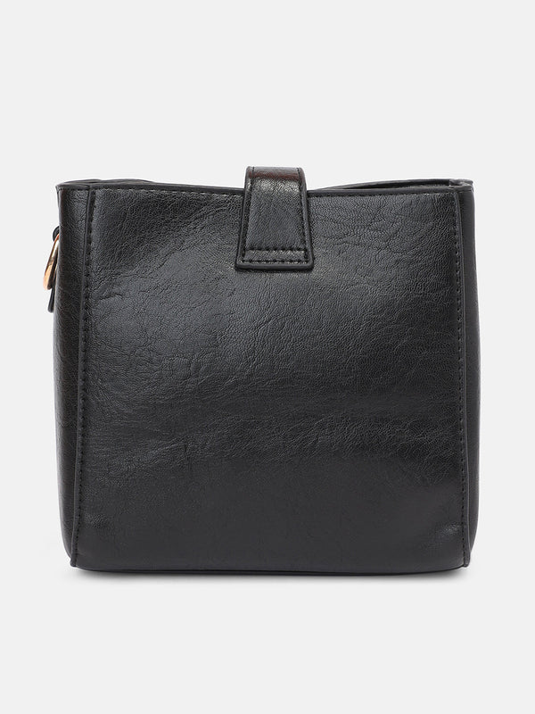 The Bucket Sling Bag - Onyx Black