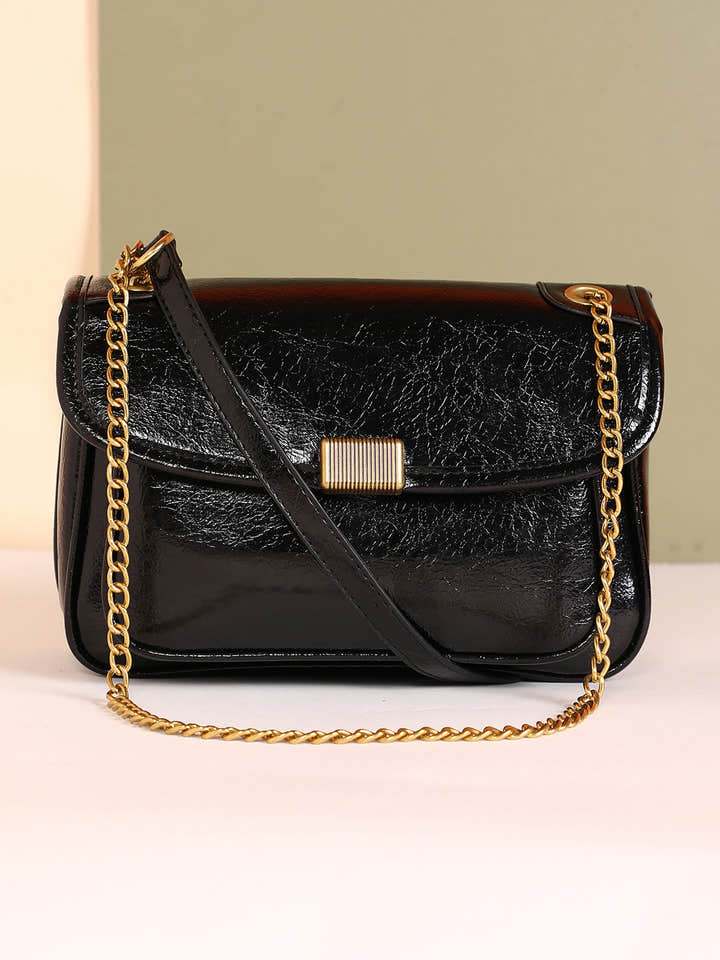 The Diem Sling Bag - Onyx Black