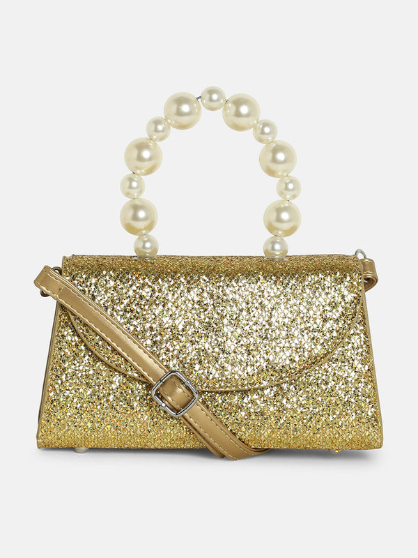 The Iri Noire Hand Bag - California Gold