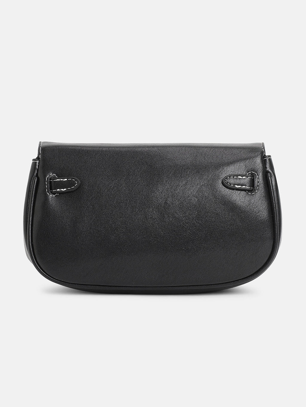 The Overlap-Curve Sling Bag - Onyx Black