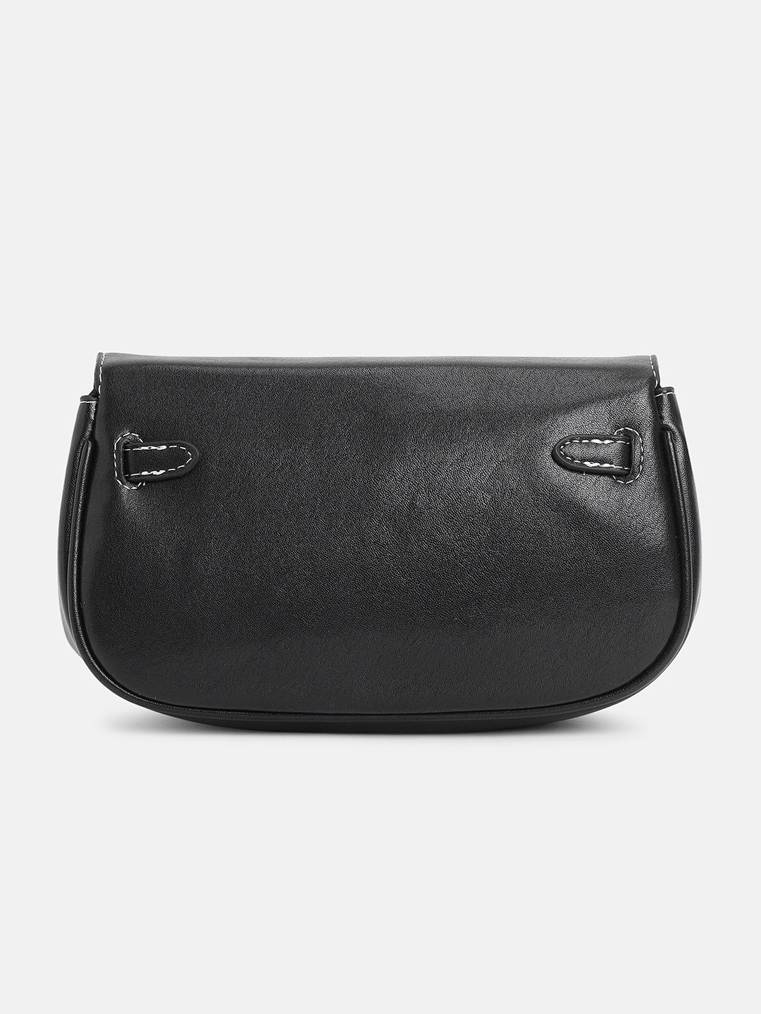 The Overlap-Curve Sling Bag - Onyx Black