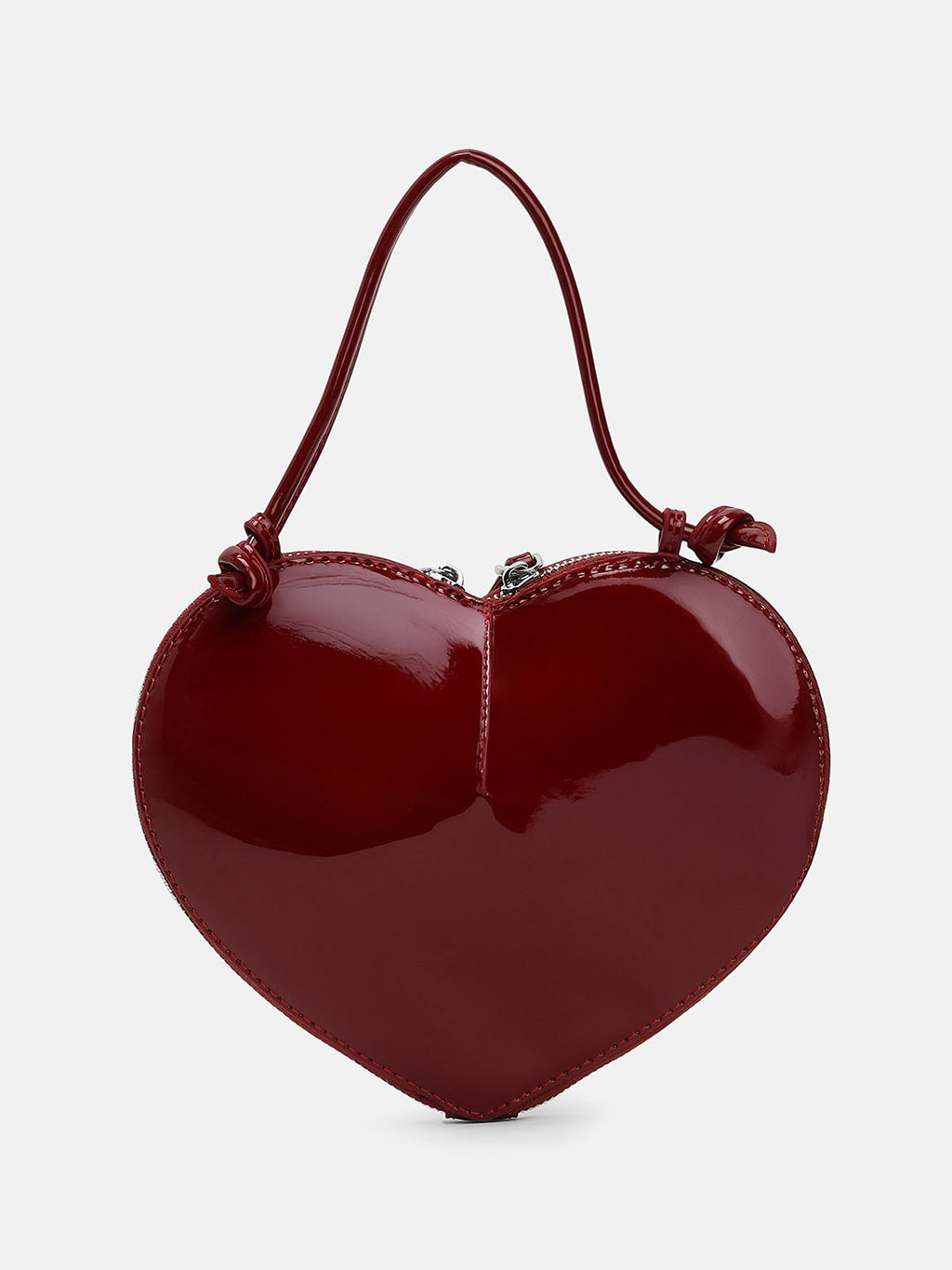 The Coeur Hand Bag - Cherry Red