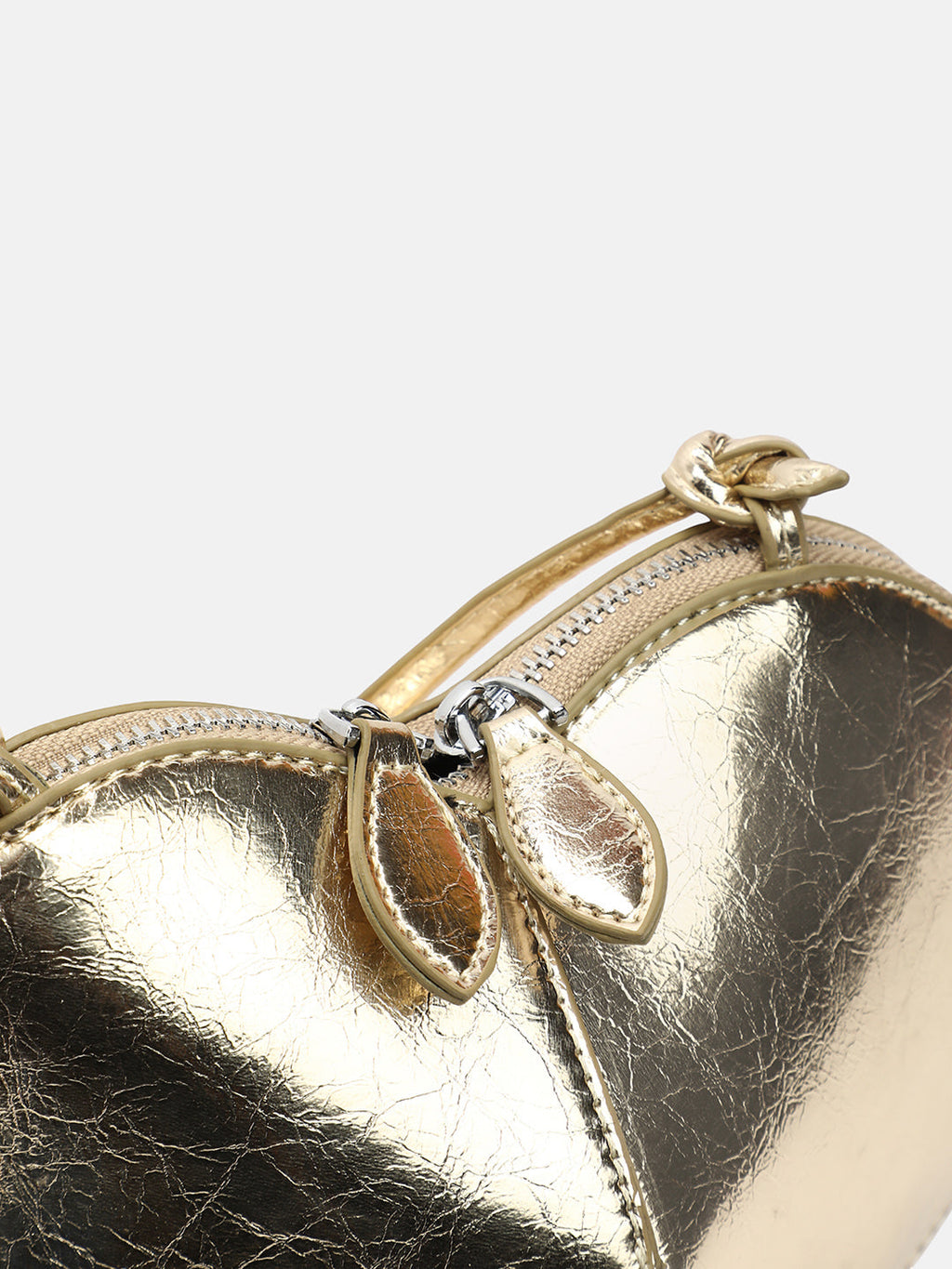 The Coeur Hand Bag - Champayne Gold