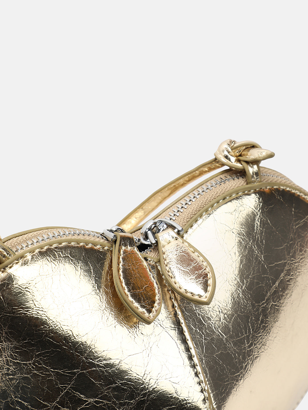 The Coeur Hand Bag - Champayne Gold