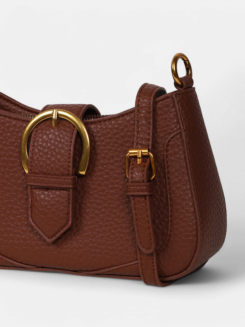 The Matilda Sling Bag - Russet Brown