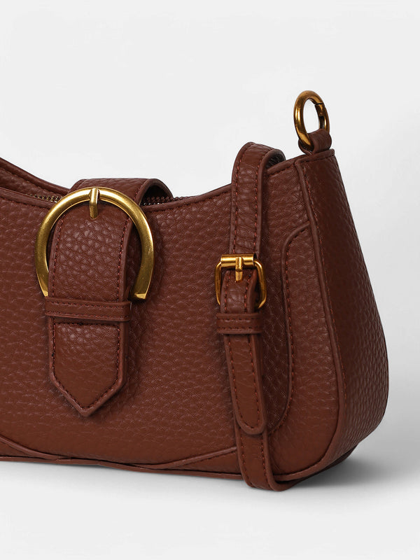 The Matilda Sling Bag - Russet Brown