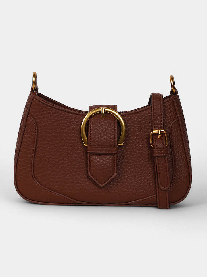 The Matilda Sling Bag - Russet Brown