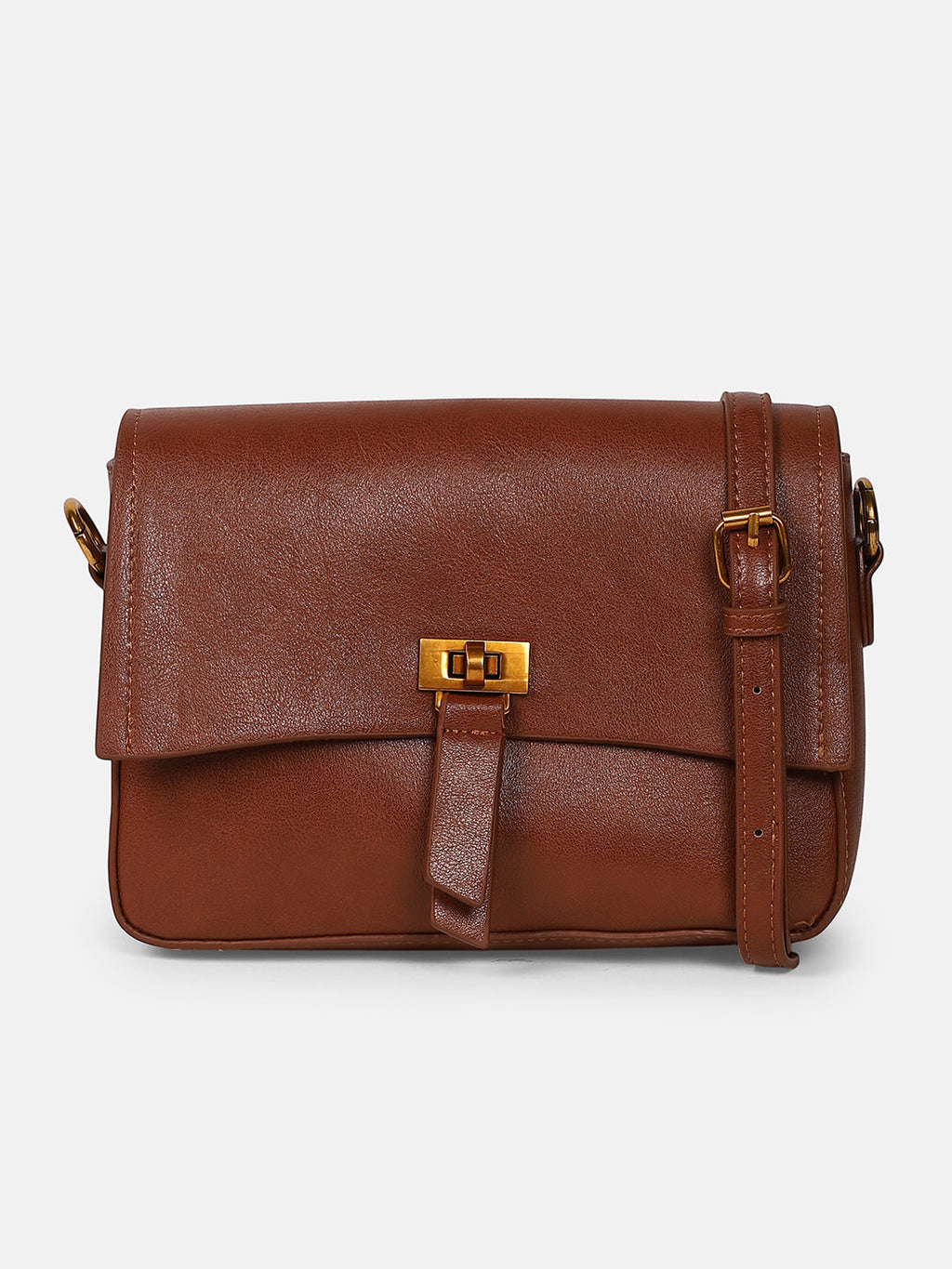 The Odette Sling Bag - Russet Brown