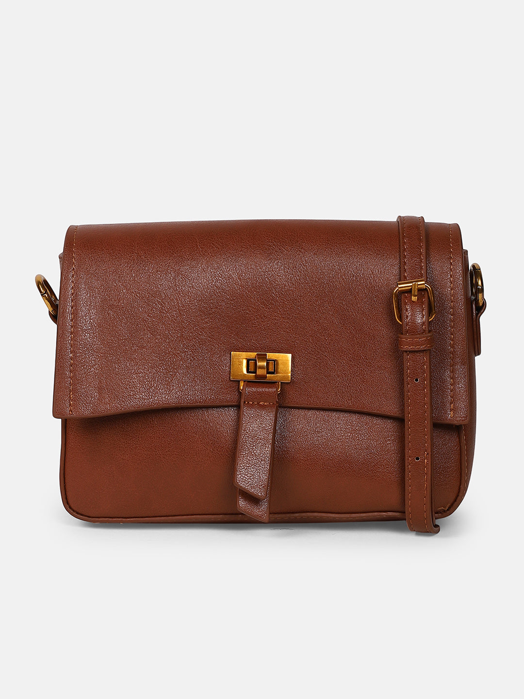 The Odette Sling Bag - Russet Brown