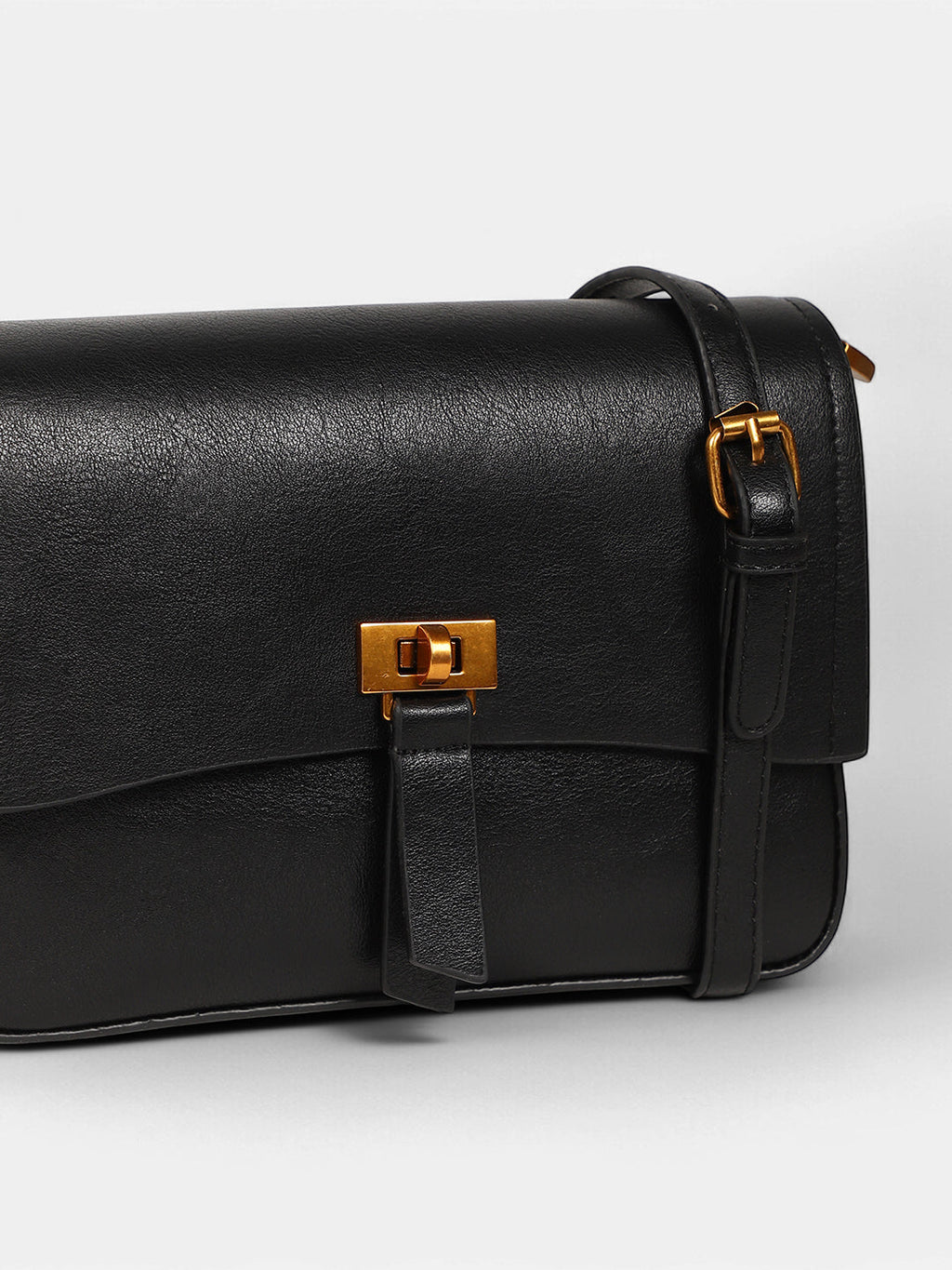 The Odette Sling Bag - Onyx Black