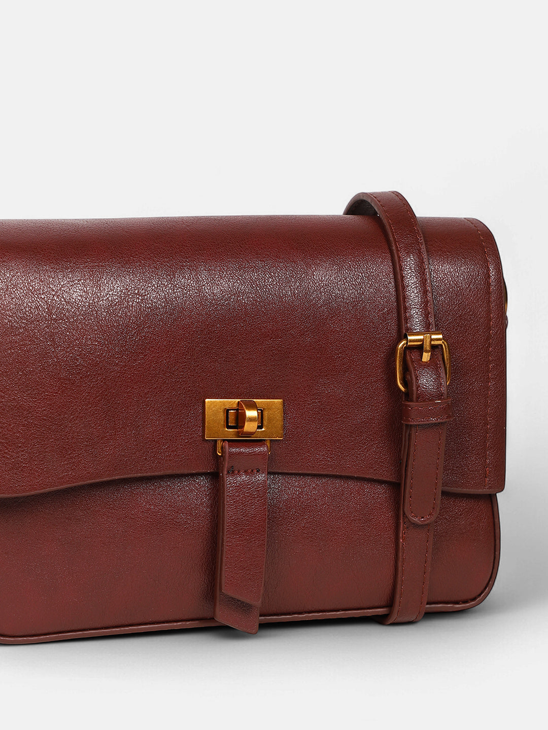 The Odette Sling Bag - Cherry Red