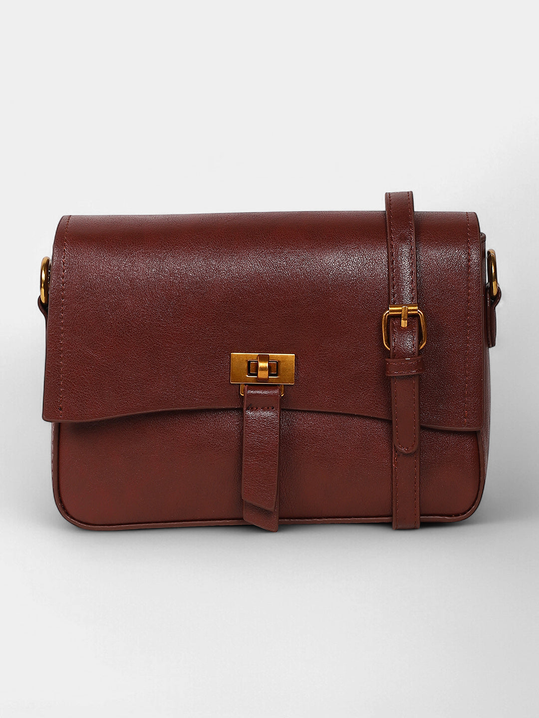 The Odette Sling Bag - Cherry Red