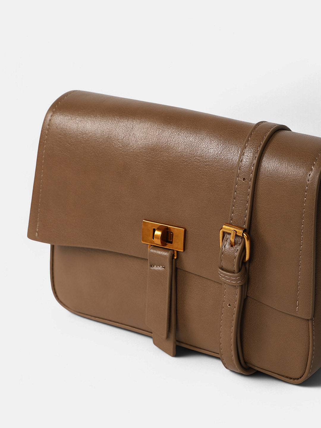 The Odette Sling Bag - Ash Brown