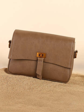 The Odette Sling Bag - Ash Brown