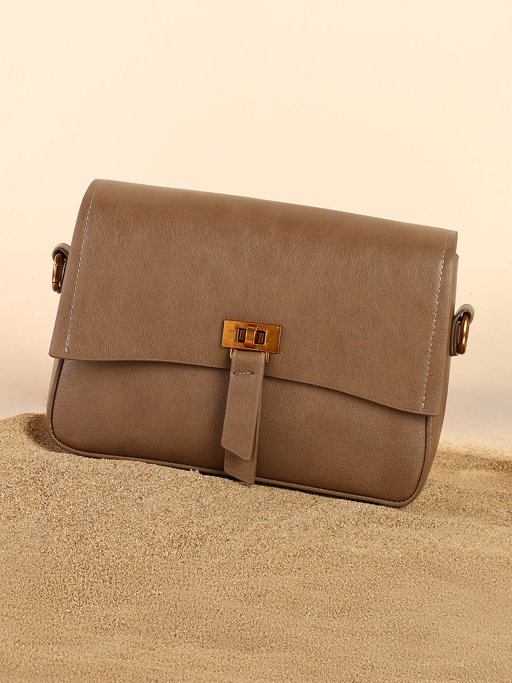 The Odette Sling Bag - Ash Brown