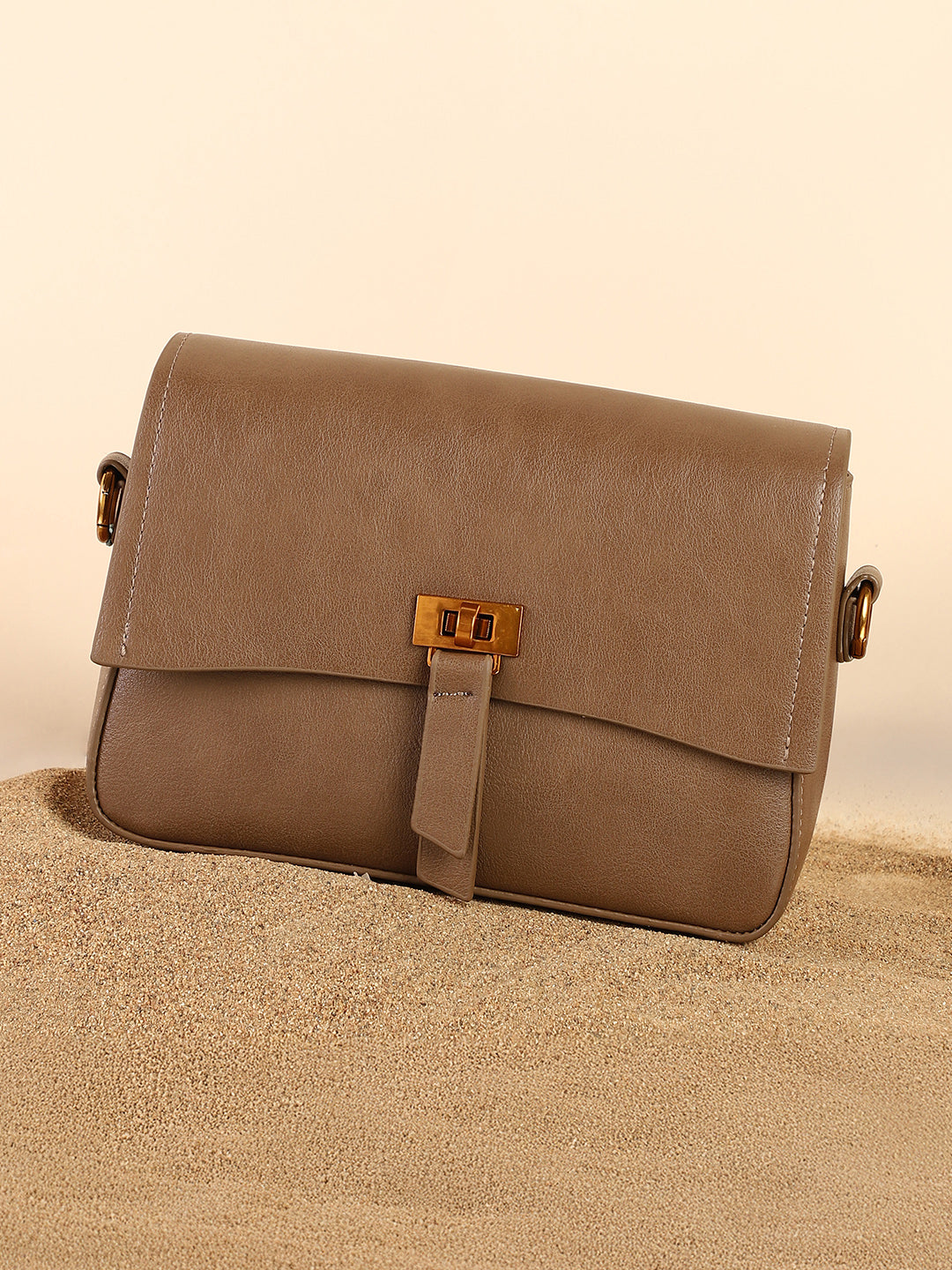 The Odette Sling Bag - Ash Brown