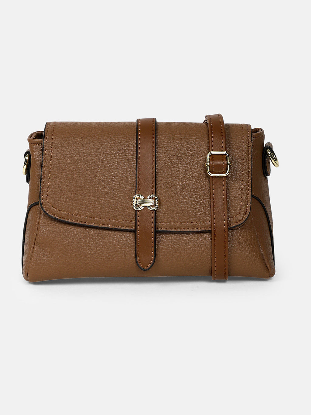 The Agnes Sling Bag - Chocolate Brown