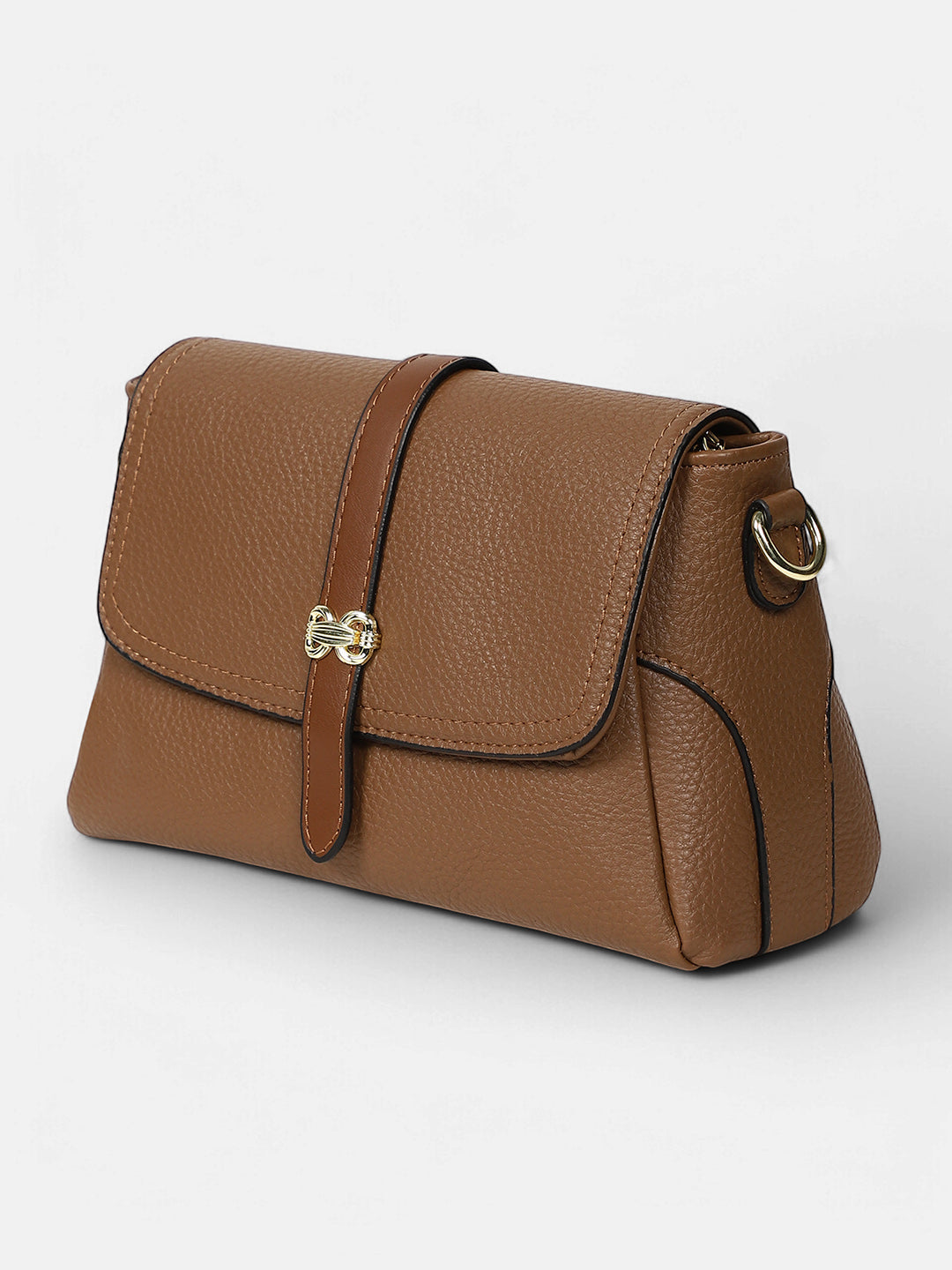 The Agnes Sling Bag - Chocolate Brown