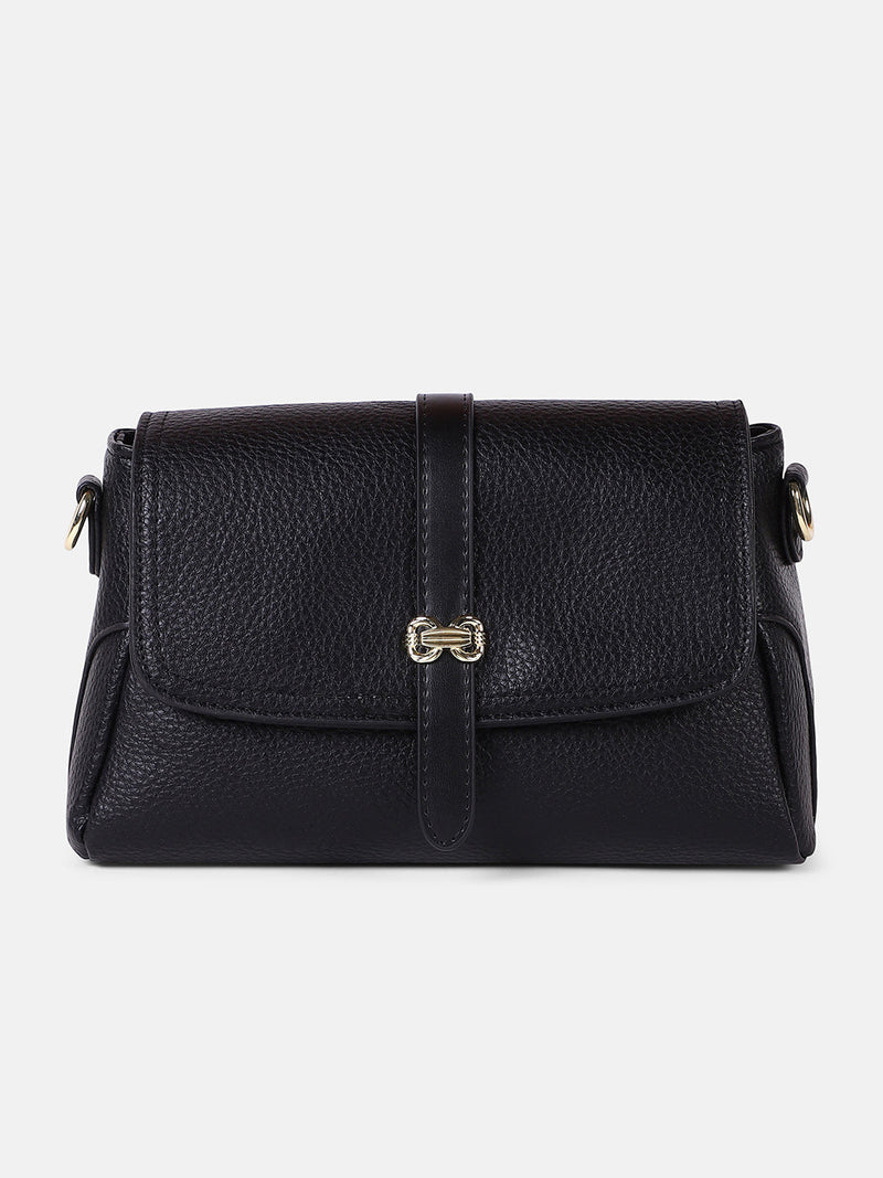 The Agnes Sling Bag - Onyx Black