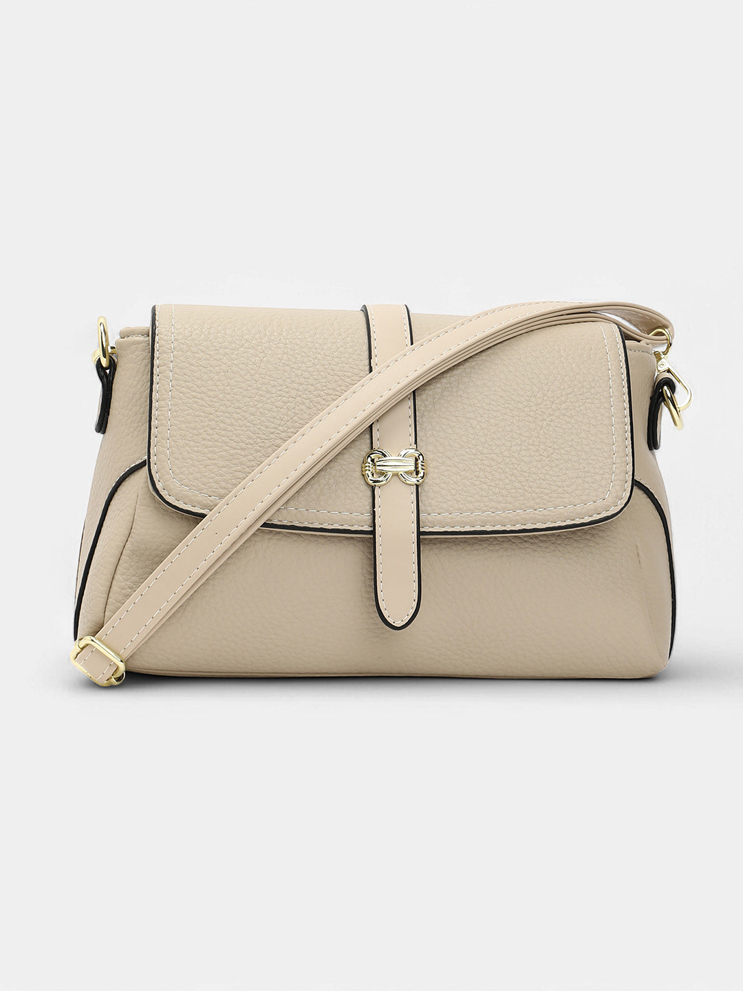 The Agnes Sling Bag - Ecru Beige
