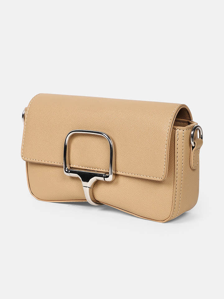 The Sivella Sling Bag - Khaki Beige